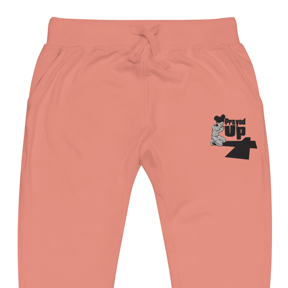 “PrayedUpGirl” Unisex fleece sweatpants