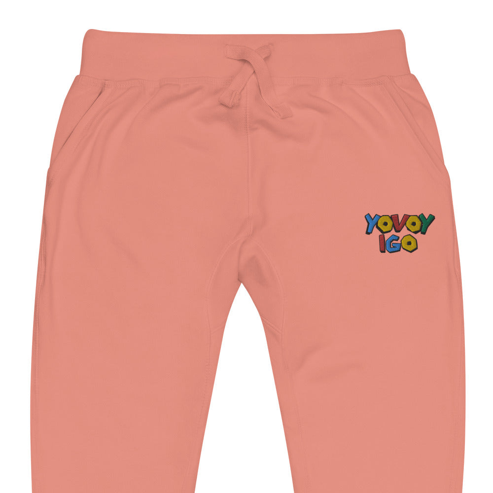 “YOVOY IGO” Unisex fleece sweatpants