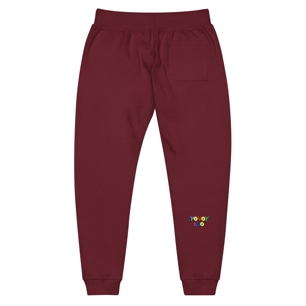 “YOVOY IGO” Unisex fleece sweatpants