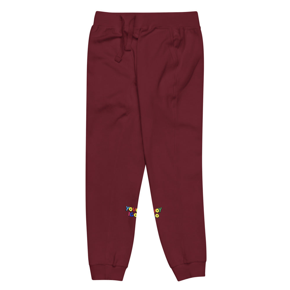 “YOVOY IGO” Unisex fleece sweatpants