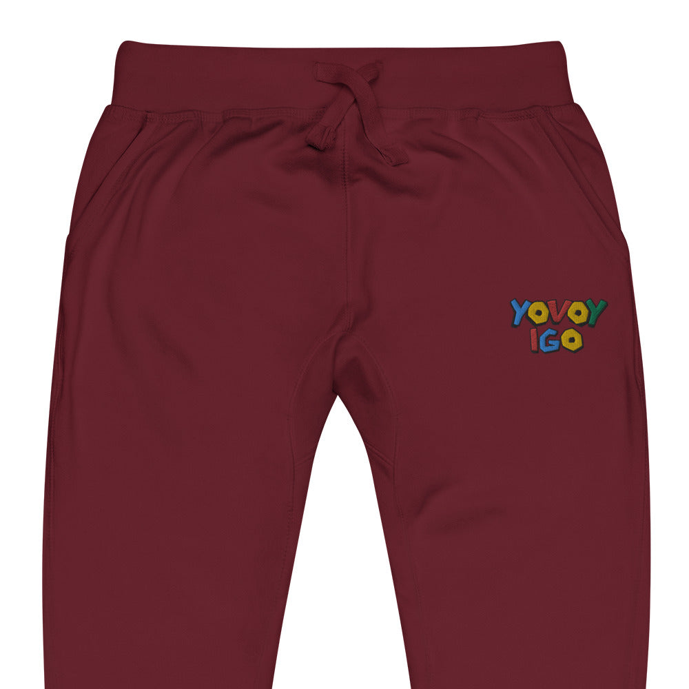 “YOVOY IGO” Unisex fleece sweatpants