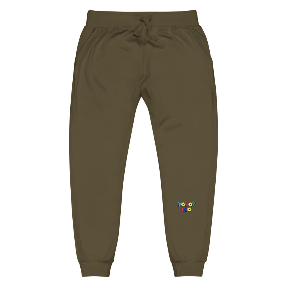 “YOVOY IGO” Unisex fleece sweatpants