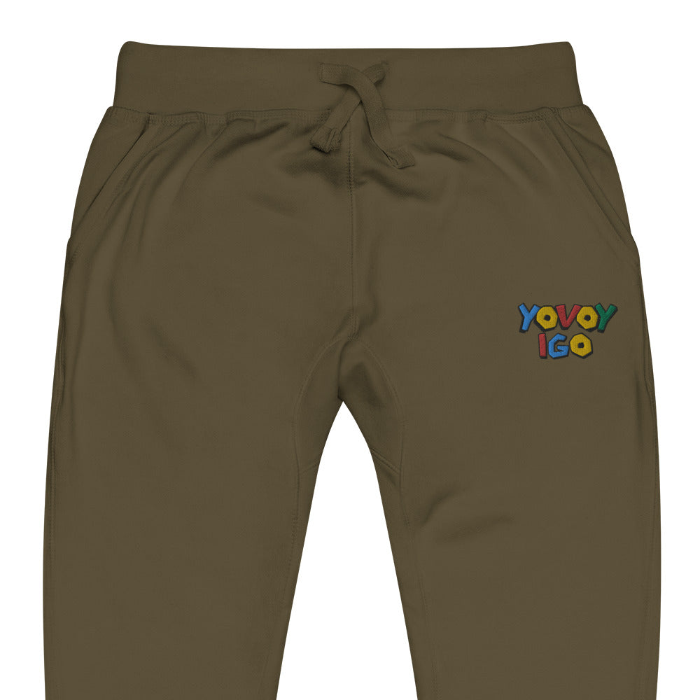 “YOVOY IGO” Unisex fleece sweatpants