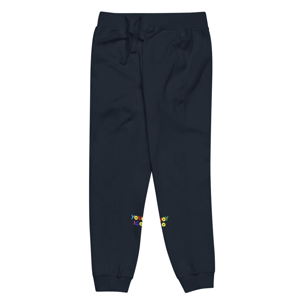 “YOVOY IGO” Unisex fleece sweatpants