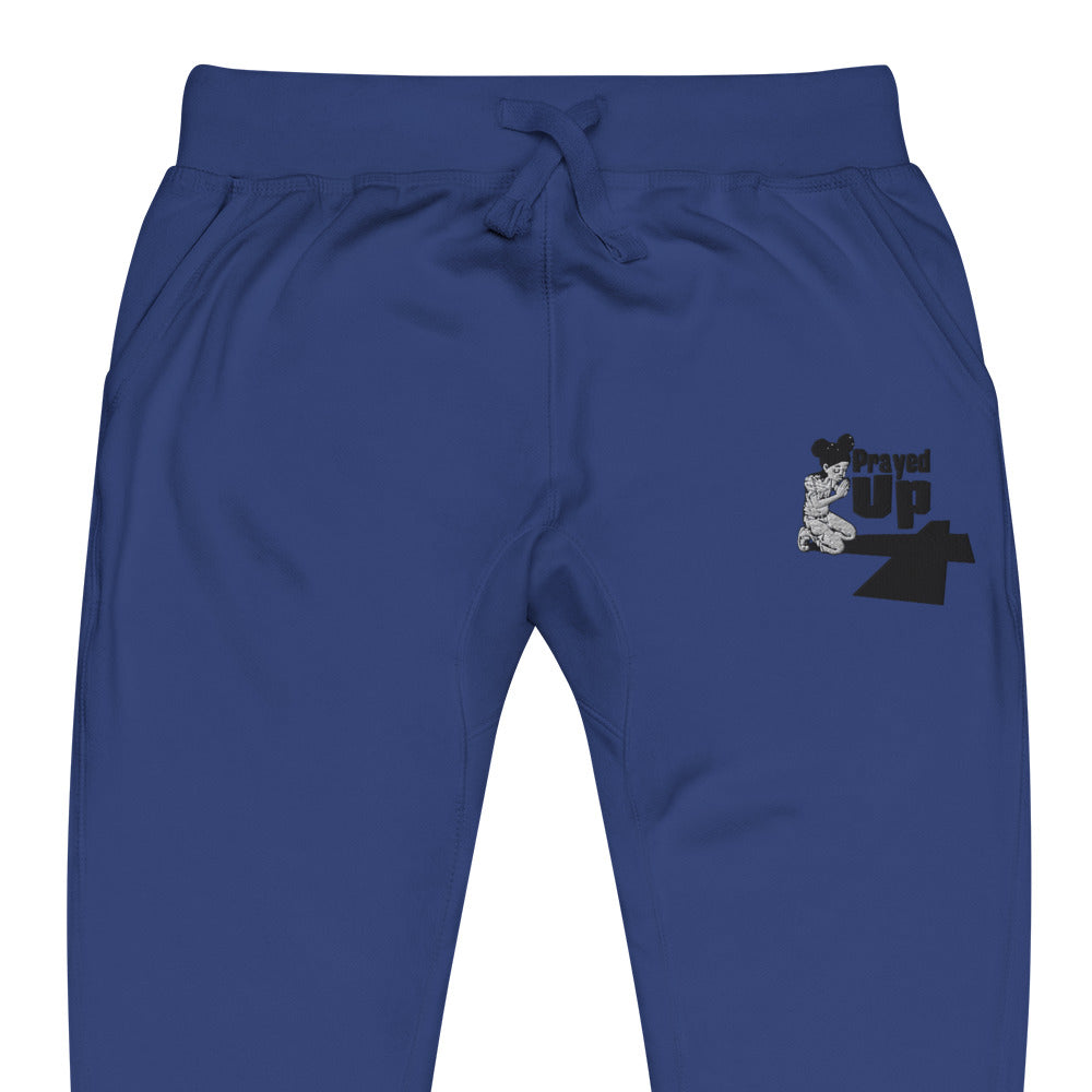“PrayedUpGirl” Unisex fleece sweatpants