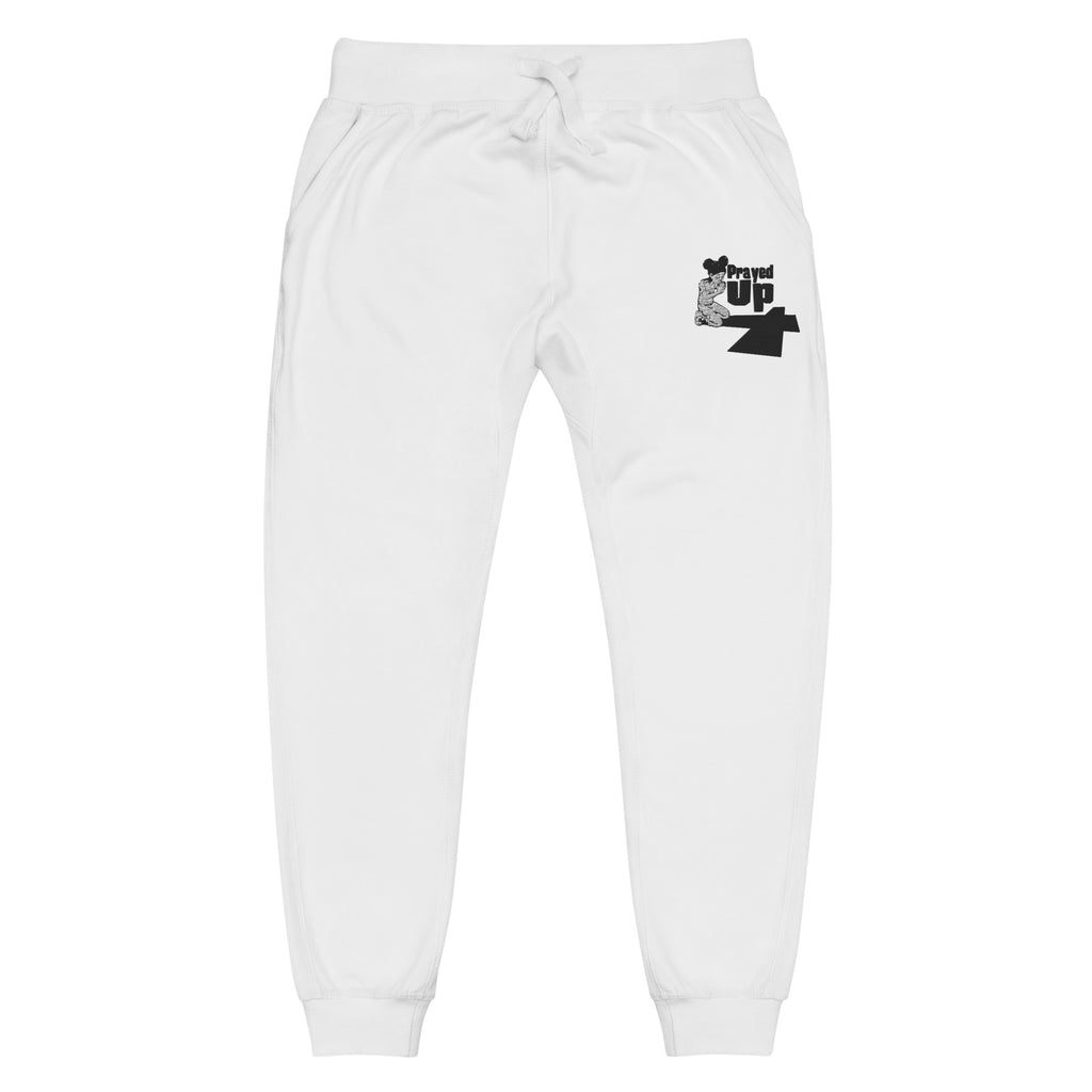“PrayedUpGirl” Unisex fleece sweatpants