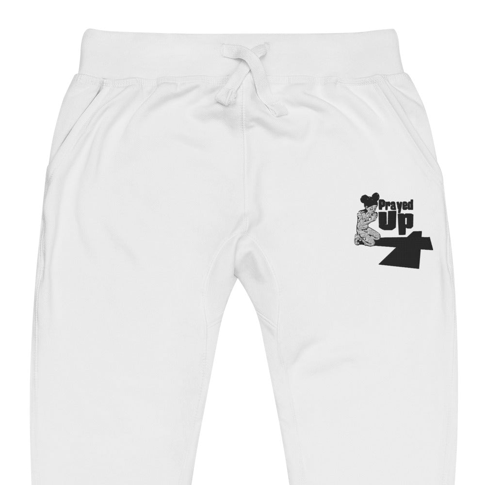 “PrayedUpGirl” Unisex fleece sweatpants