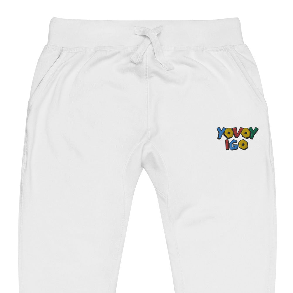 “YOVOY IGO” Unisex fleece sweatpants