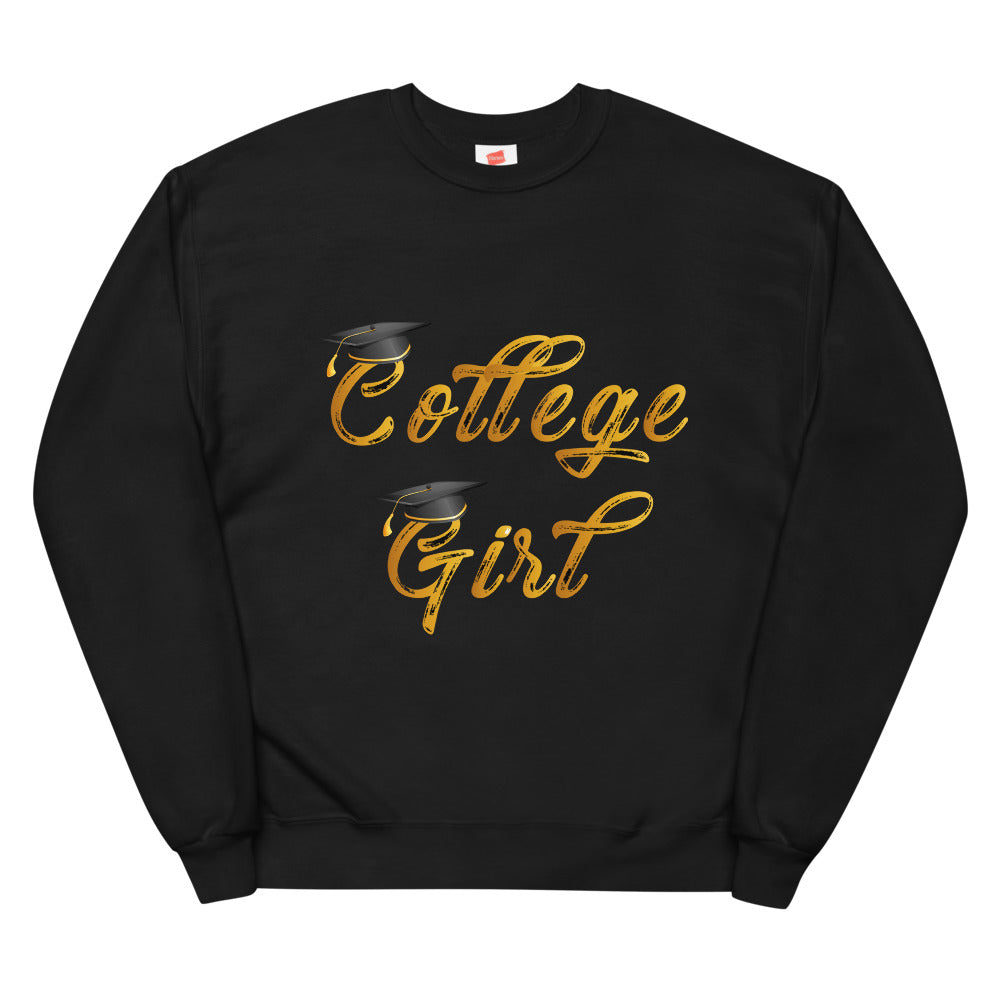 Unisex “CollegeGirl” sweatshirt