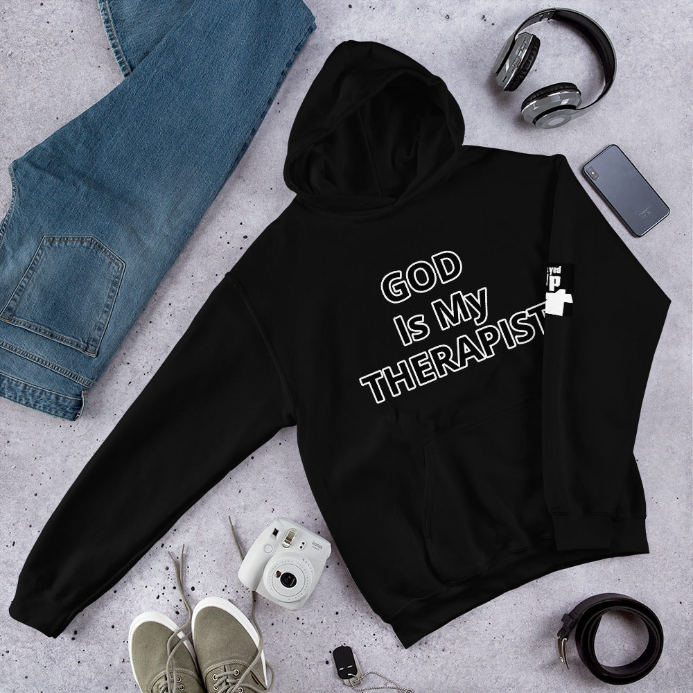 “God is my Therapist “ Hoodie