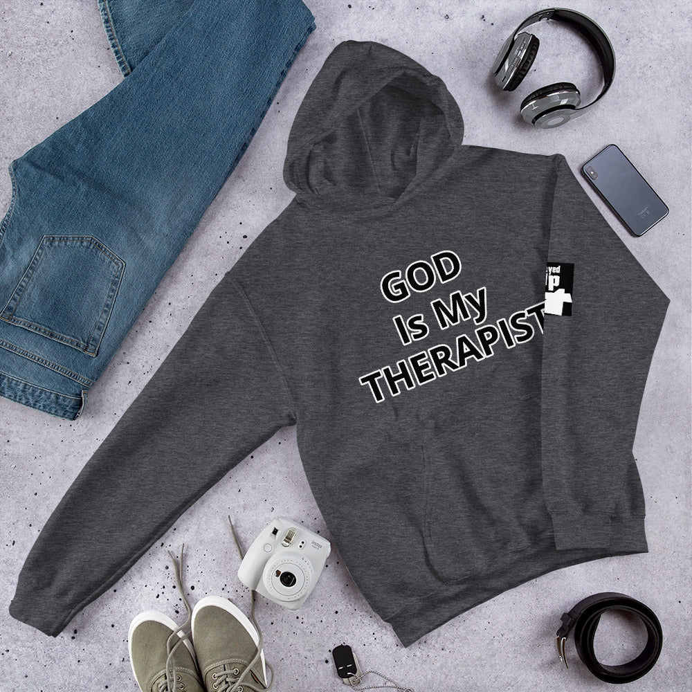 “God is my Therapist “ Hoodie