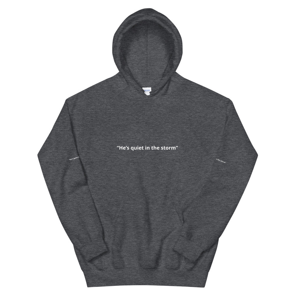 Unisex “PrayeUp” Quiet in a storm” Hoodie
