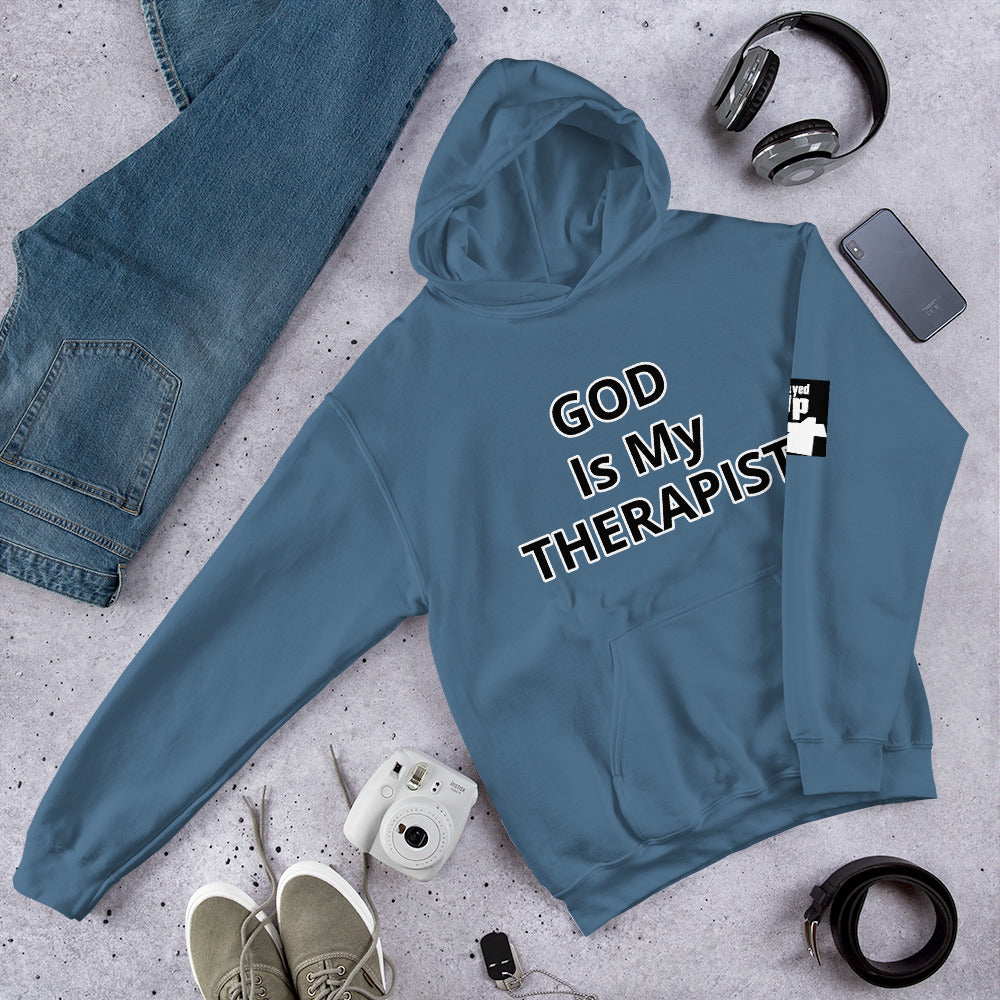 “God is my Therapist “ Hoodie