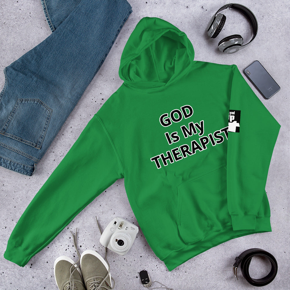 “God is my Therapist “ Hoodie