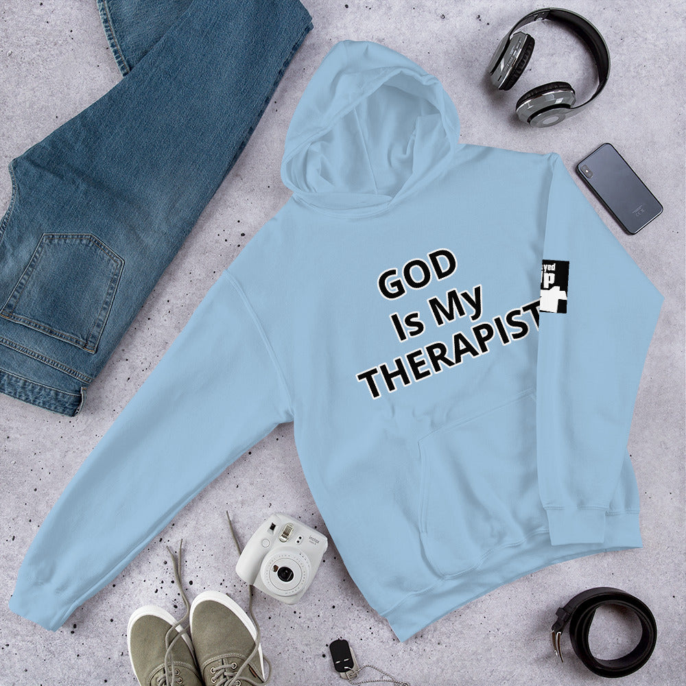“God is my Therapist “ Hoodie