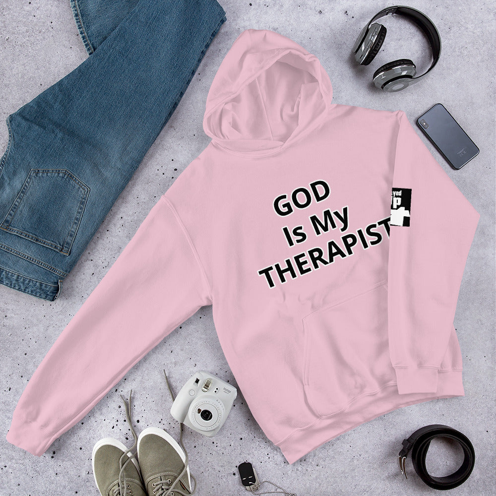 “God is my Therapist “ Hoodie