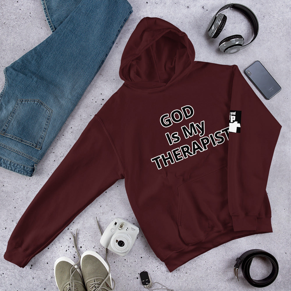 “God is my Therapist “ Hoodie