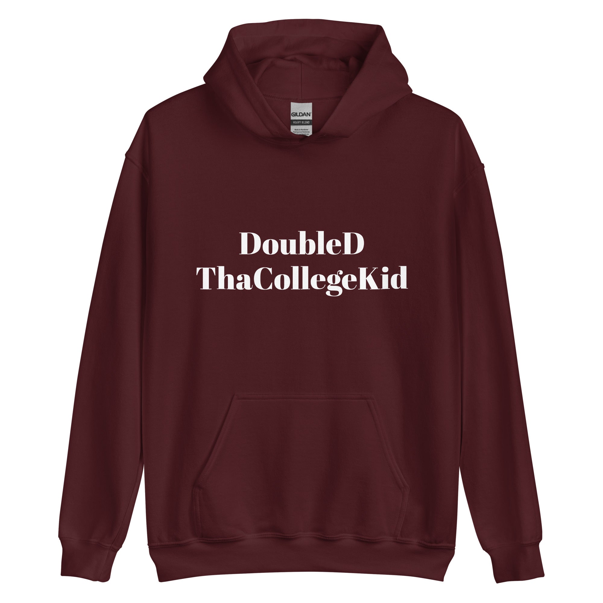 “DoubleDThaCollegeKid” Unisex Hoodie