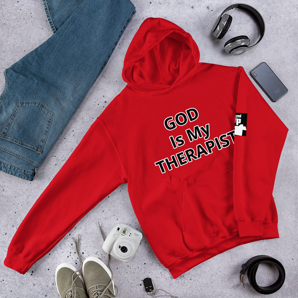 “God is my Therapist “ Hoodie