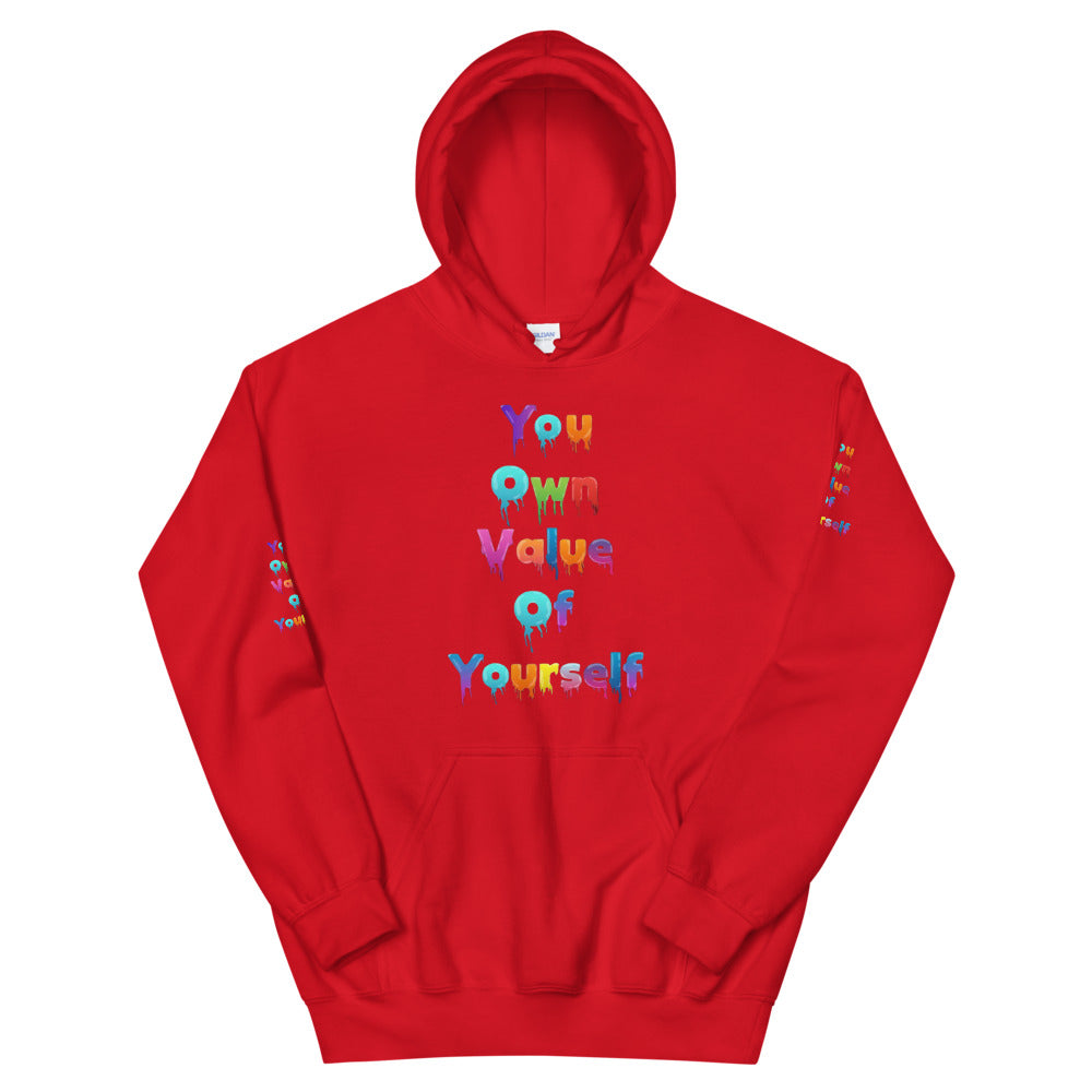 Unisex “Colorful YouOwnValue” Hoodie