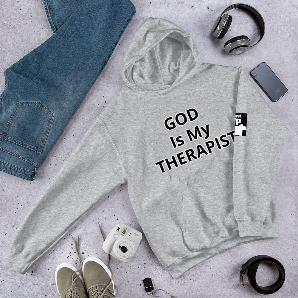 “God is my Therapist “ Hoodie