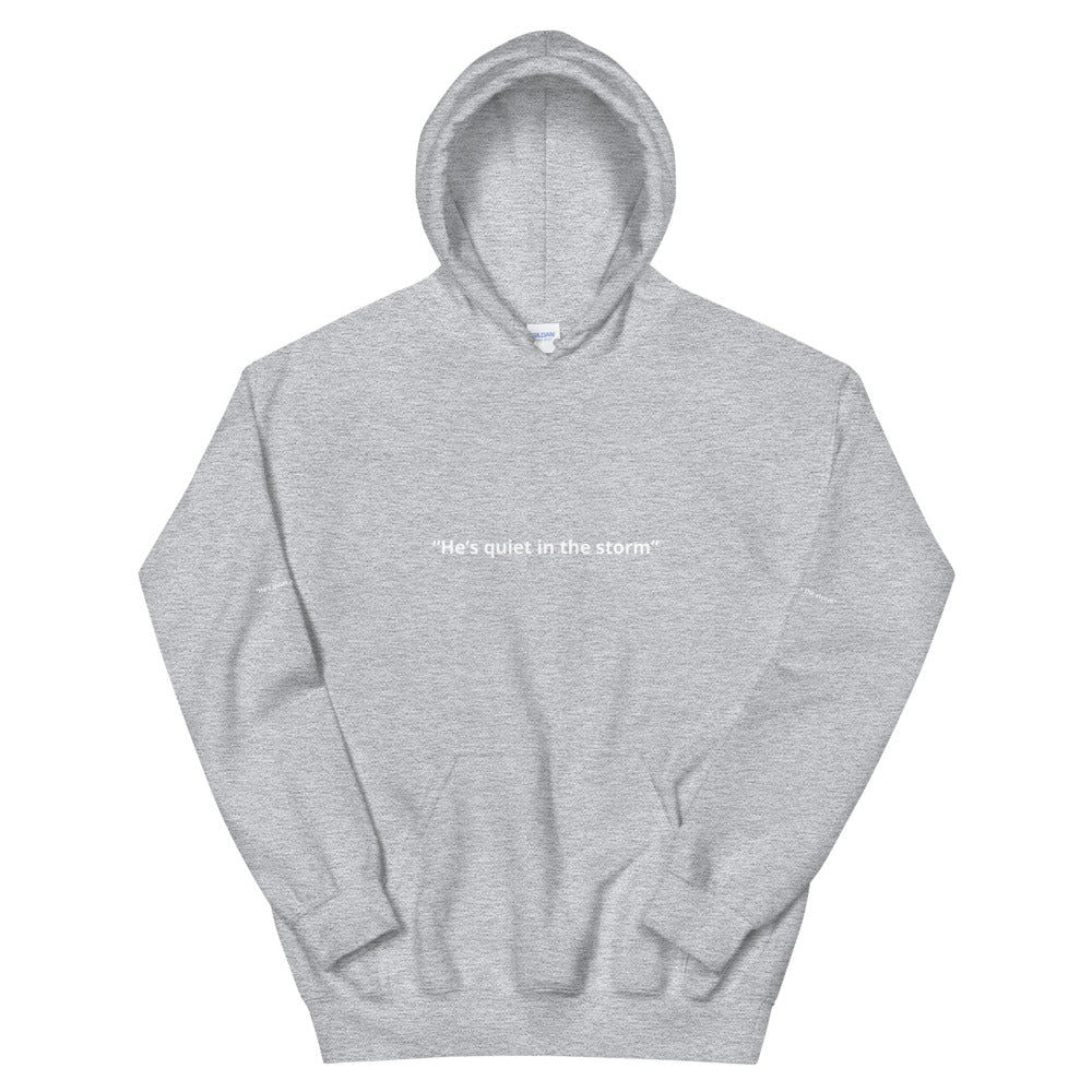 Unisex “PrayeUp” Quiet in a storm” Hoodie