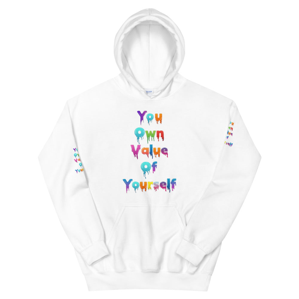 Unisex “Colorful YouOwnValue” Hoodie