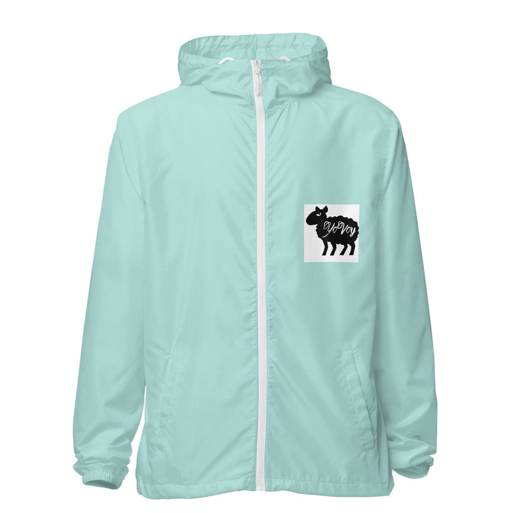 “YOVOY Sheep” Unisex lightweight zip up windbreaker