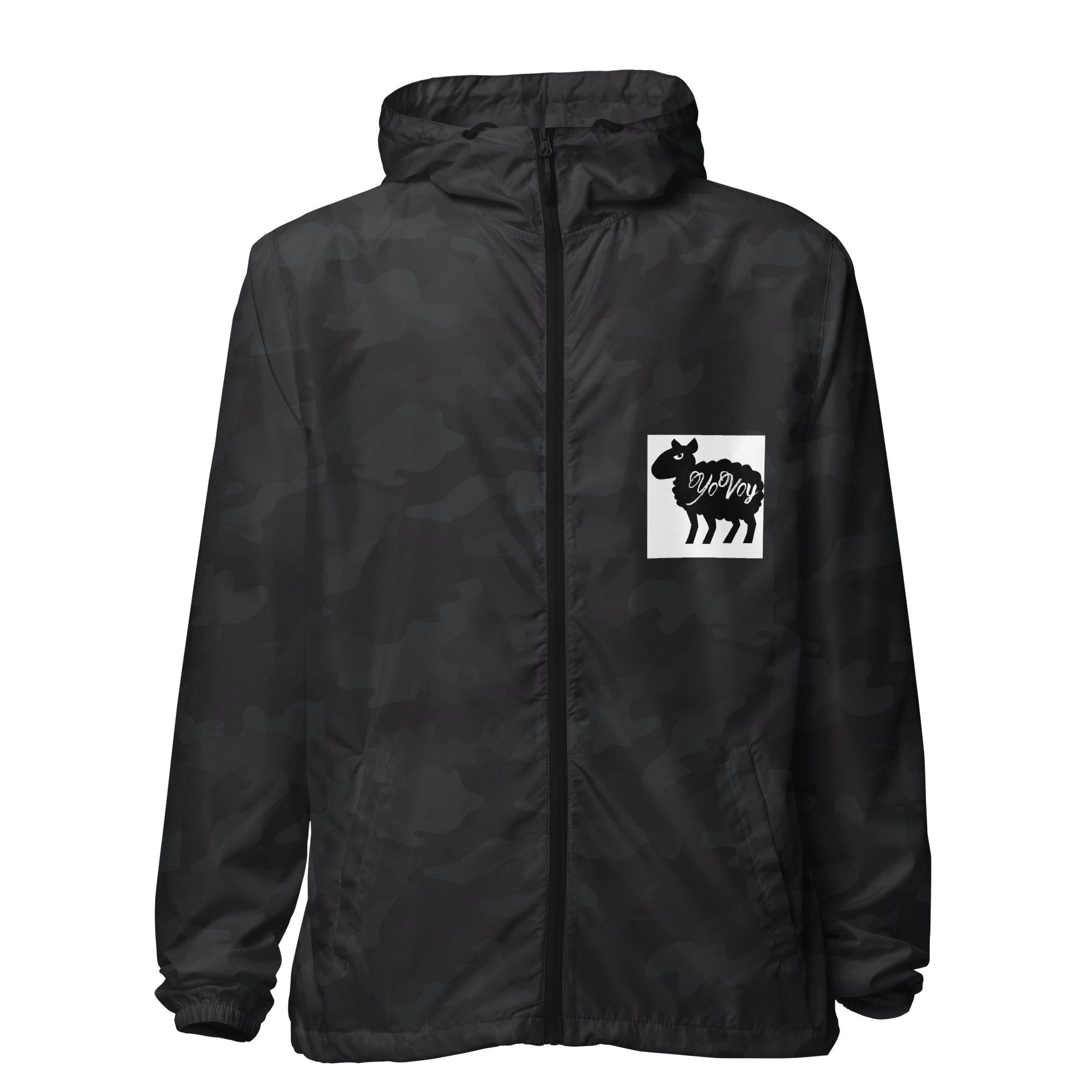 “YOVOY Sheep” Unisex lightweight zip up windbreaker