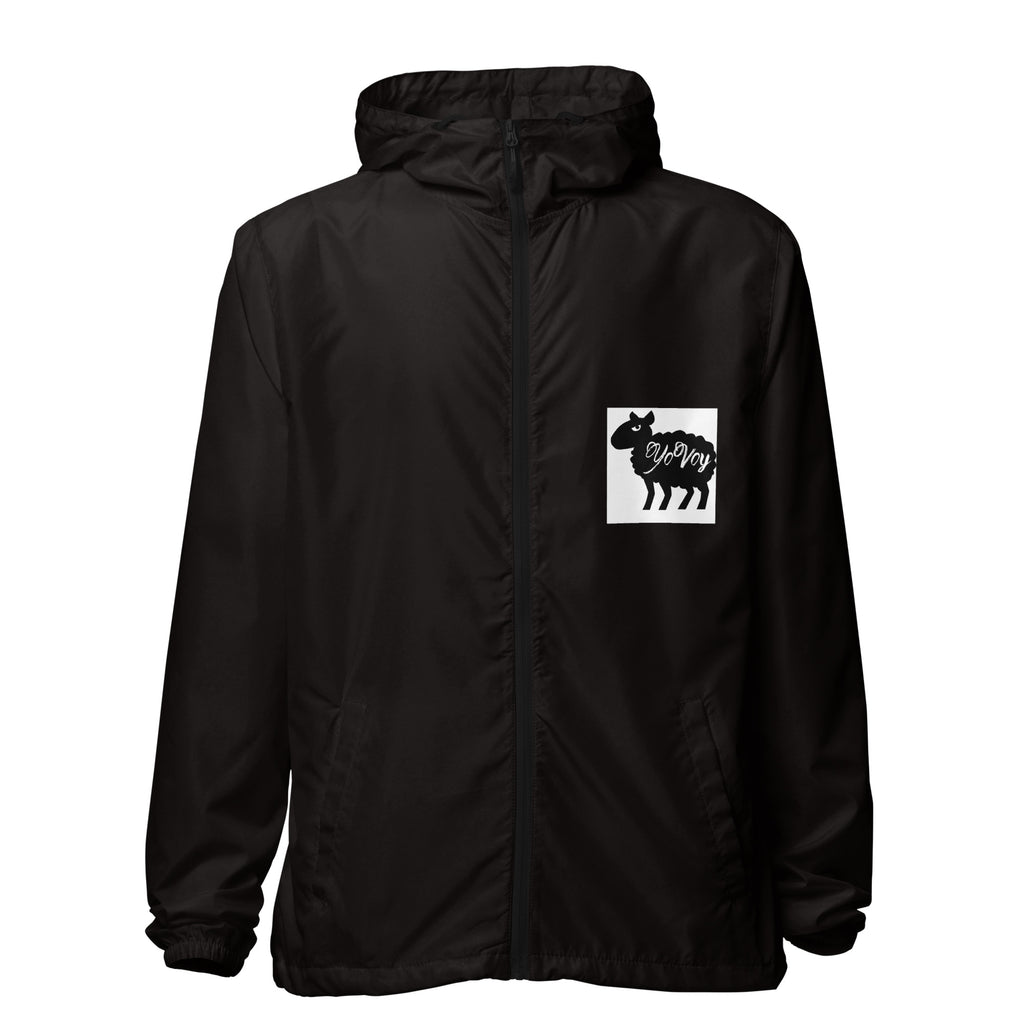 “YOVOY Sheep” Unisex lightweight zip up windbreaker