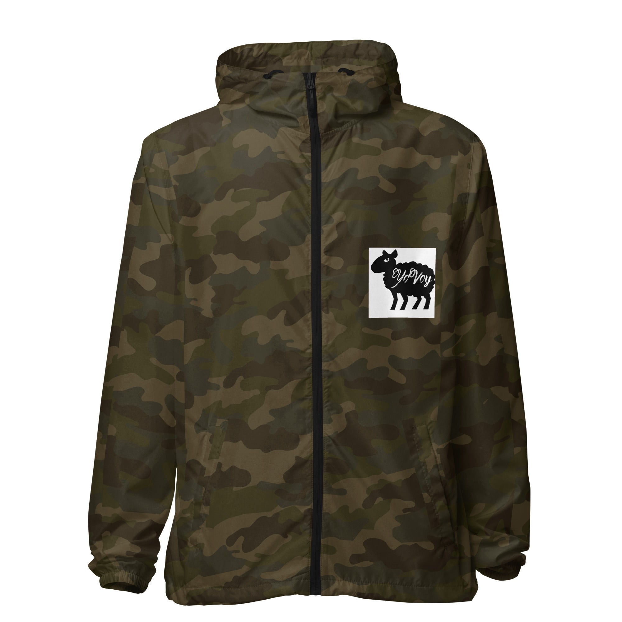 “YOVOY Sheep” Unisex lightweight zip up windbreaker