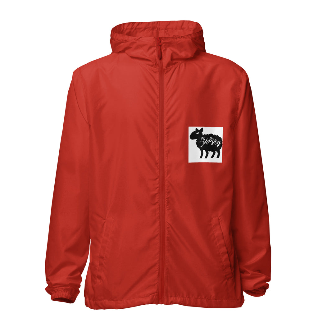 “YOVOY Sheep” Unisex lightweight zip up windbreaker