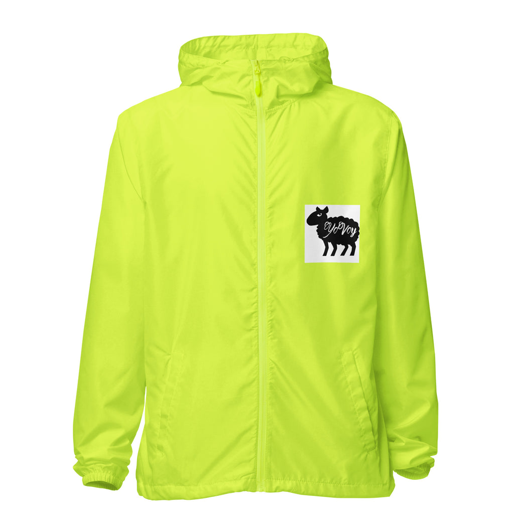 “YOVOY Sheep” Unisex lightweight zip up windbreaker