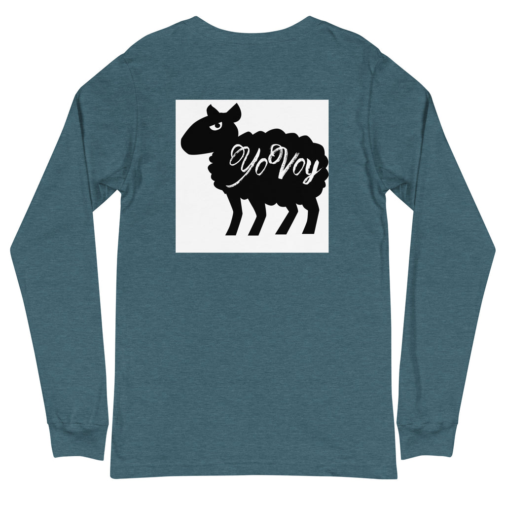 “IAMYOVOYSHEEP” Unisex Long Sleeve Tee