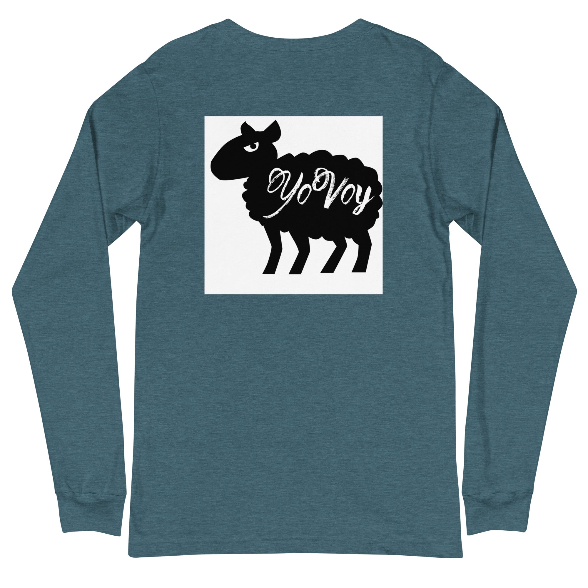“IAMYOVOYSHEEP” Unisex Long Sleeve Tee