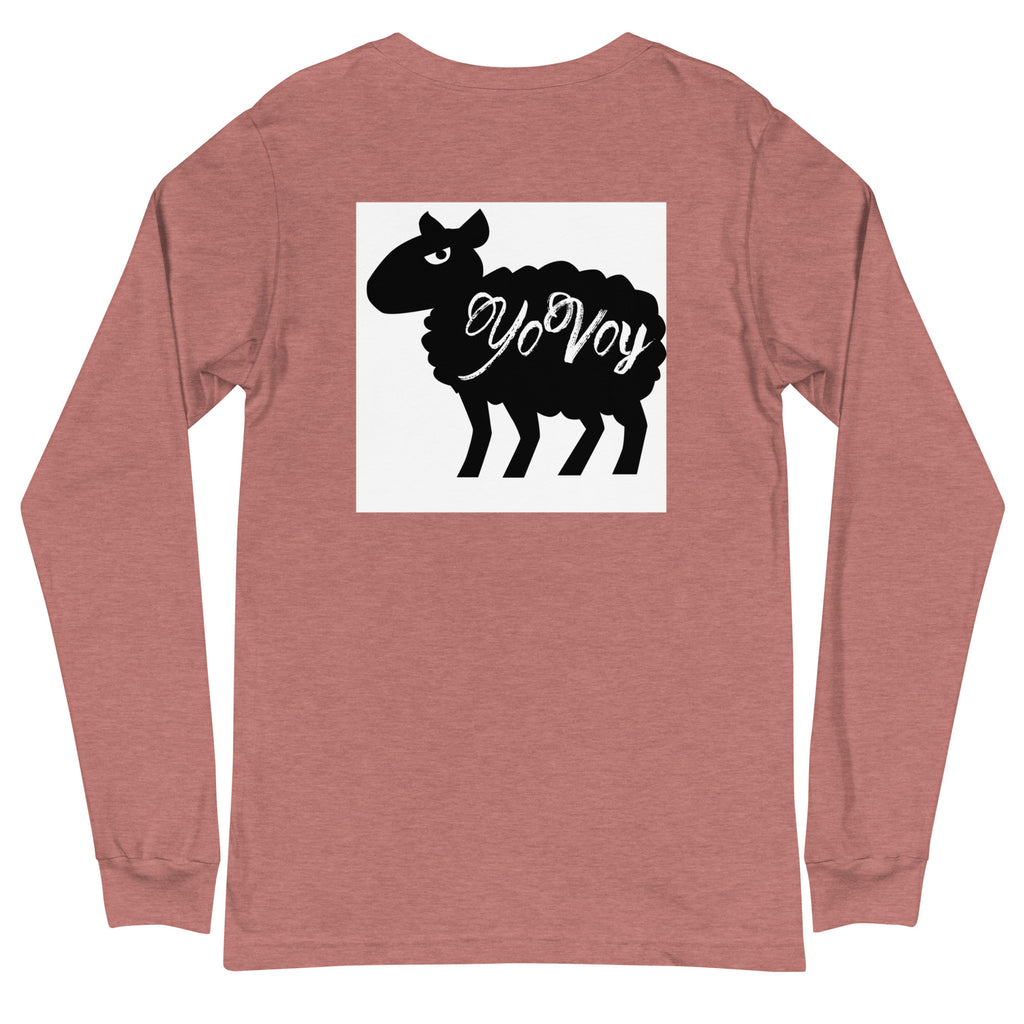 “IAMYOVOYSHEEP” Unisex Long Sleeve Tee