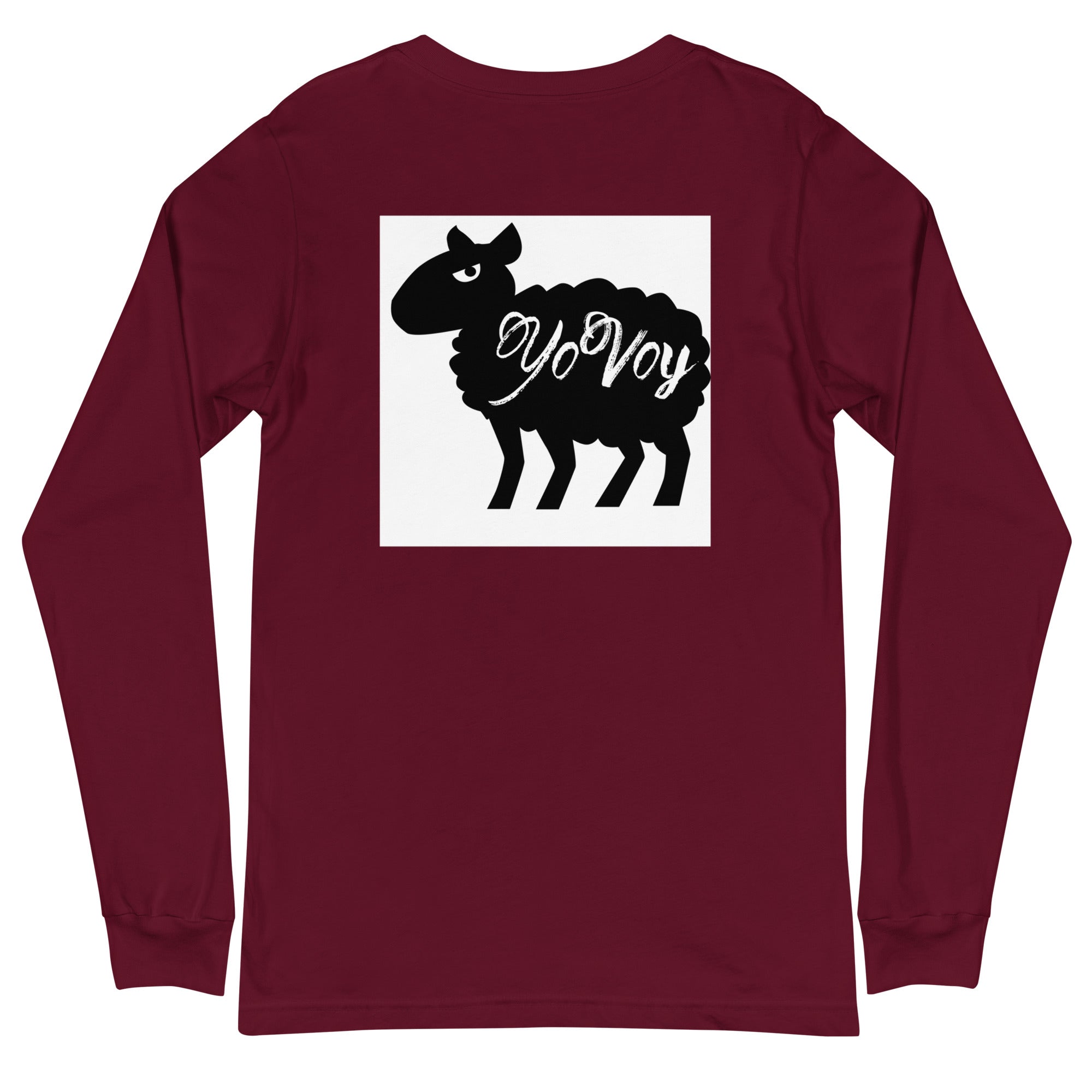 “IAMYOVOYSHEEP” Unisex Long Sleeve Tee