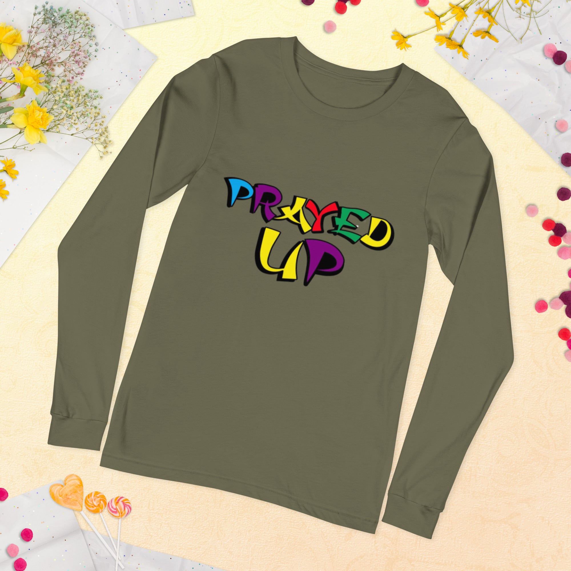 “PrayedUp” Long Sleeve Tee