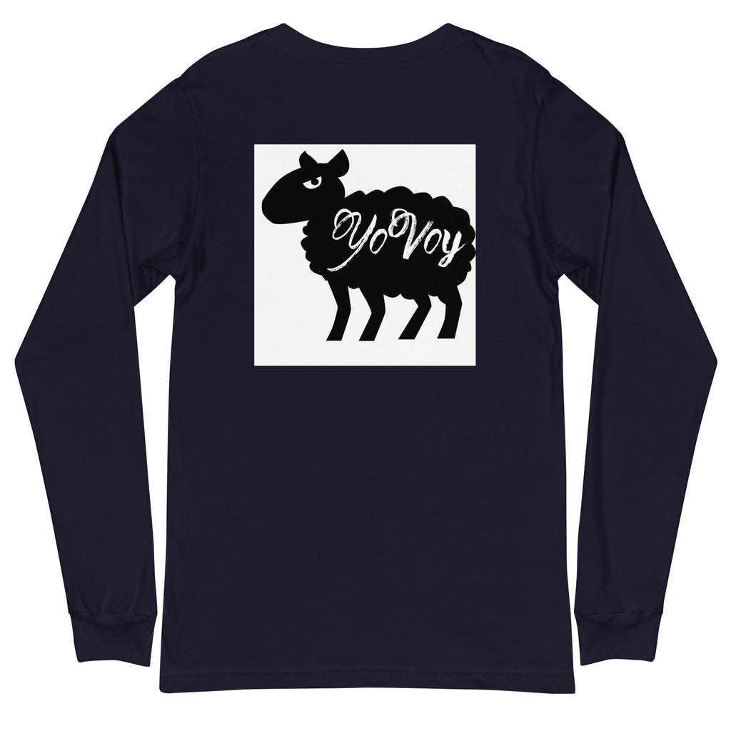 “IAMYOVOYSHEEP” Unisex Long Sleeve Tee