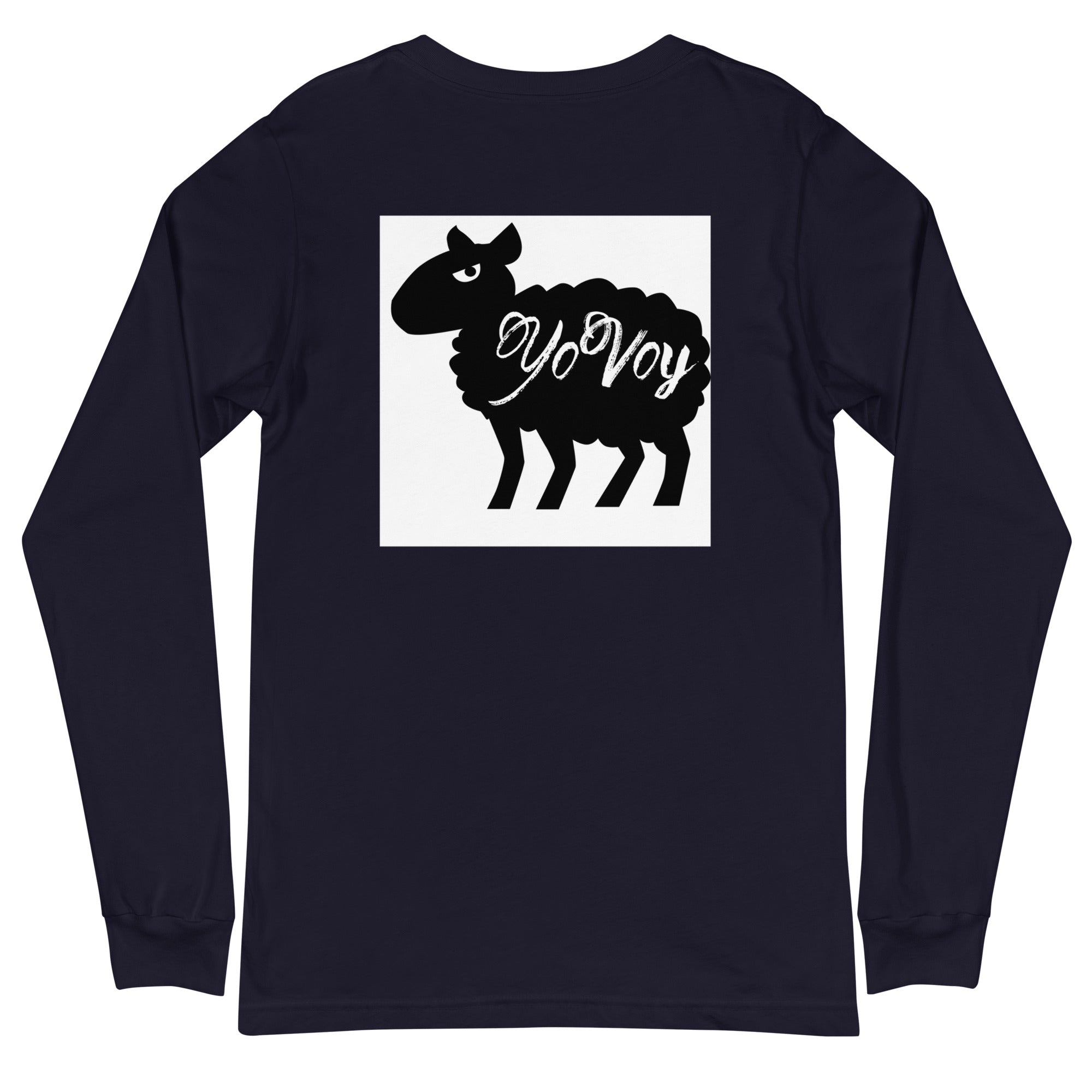 “IAMYOVOYSHEEP” Unisex Long Sleeve Tee