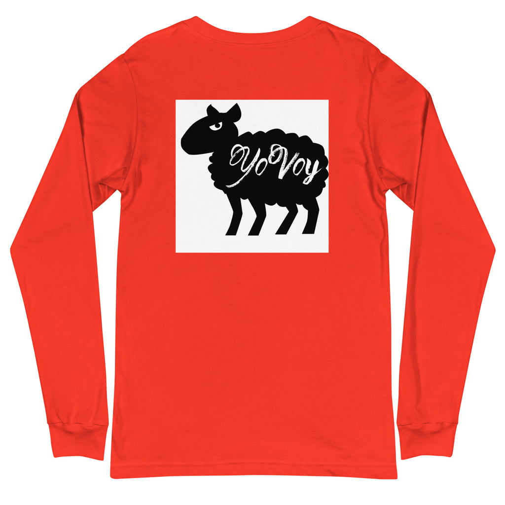 “IAMYOVOYSHEEP” Unisex Long Sleeve Tee