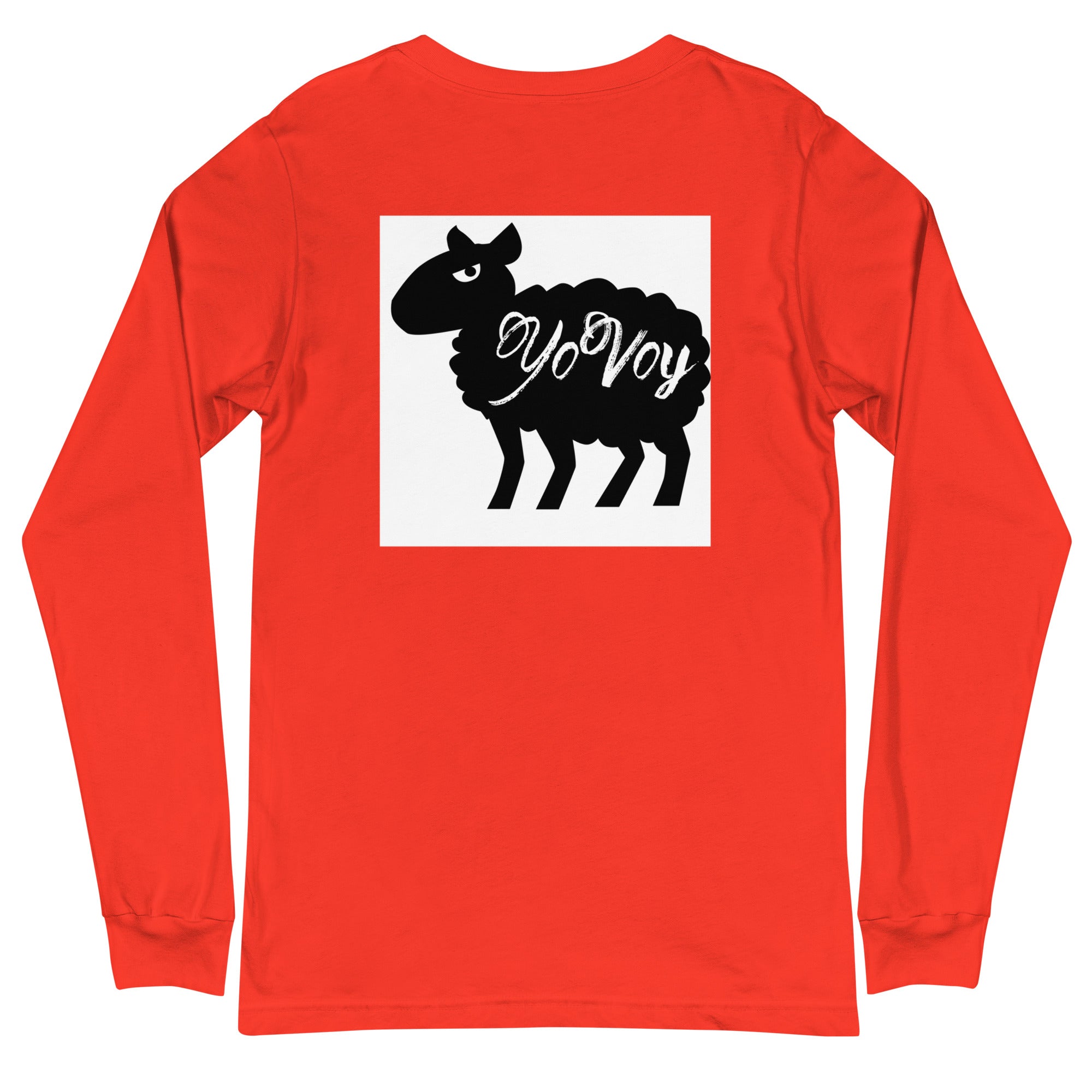 “IAMYOVOYSHEEP” Unisex Long Sleeve Tee