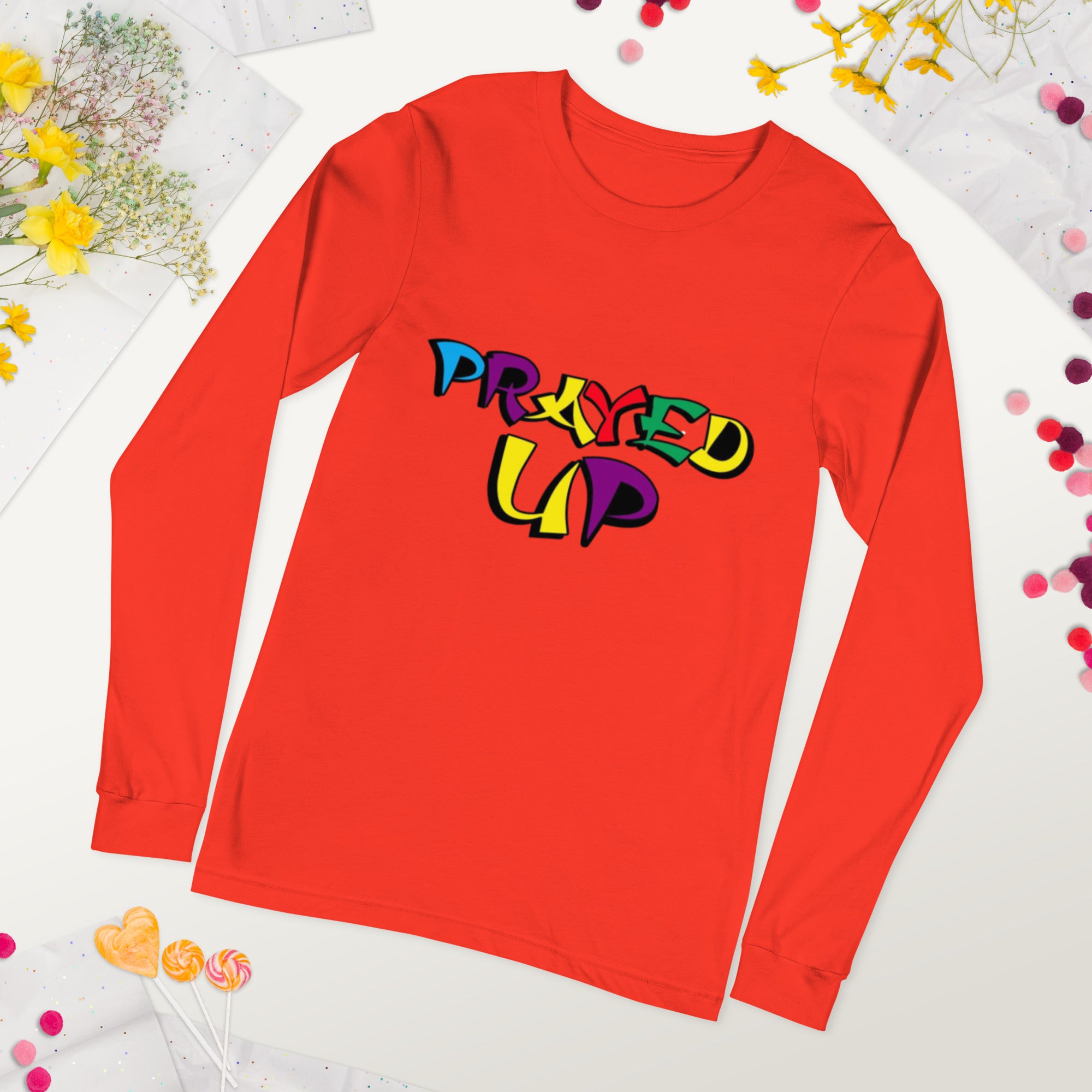“PrayedUp” Long Sleeve Tee