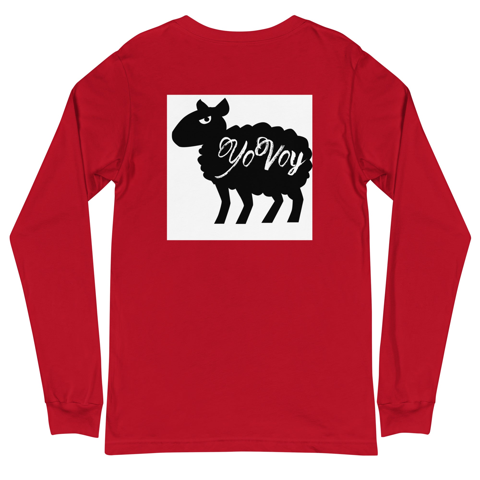 “IAMYOVOYSHEEP” Unisex Long Sleeve Tee