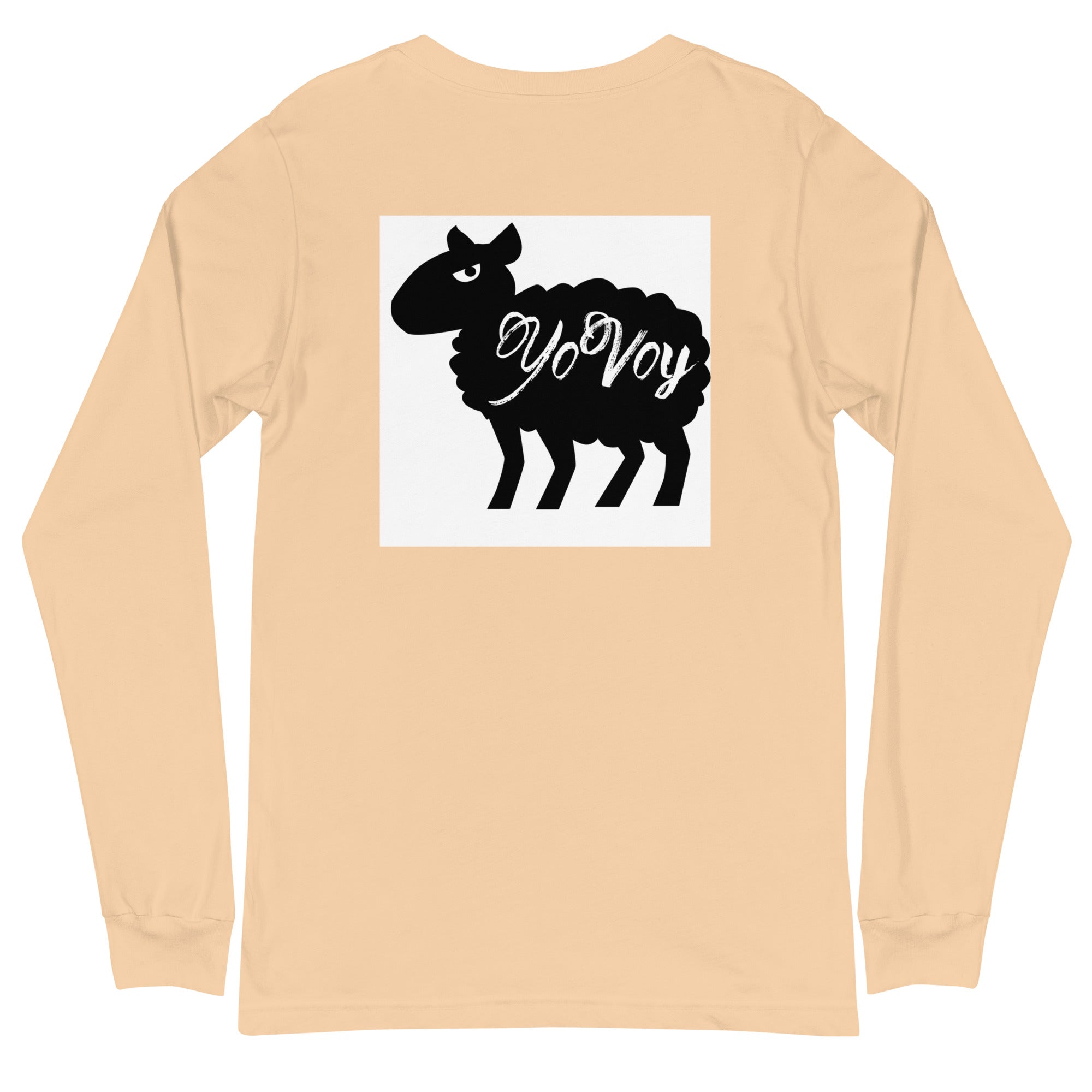 “IAMYOVOYSHEEP” Unisex Long Sleeve Tee