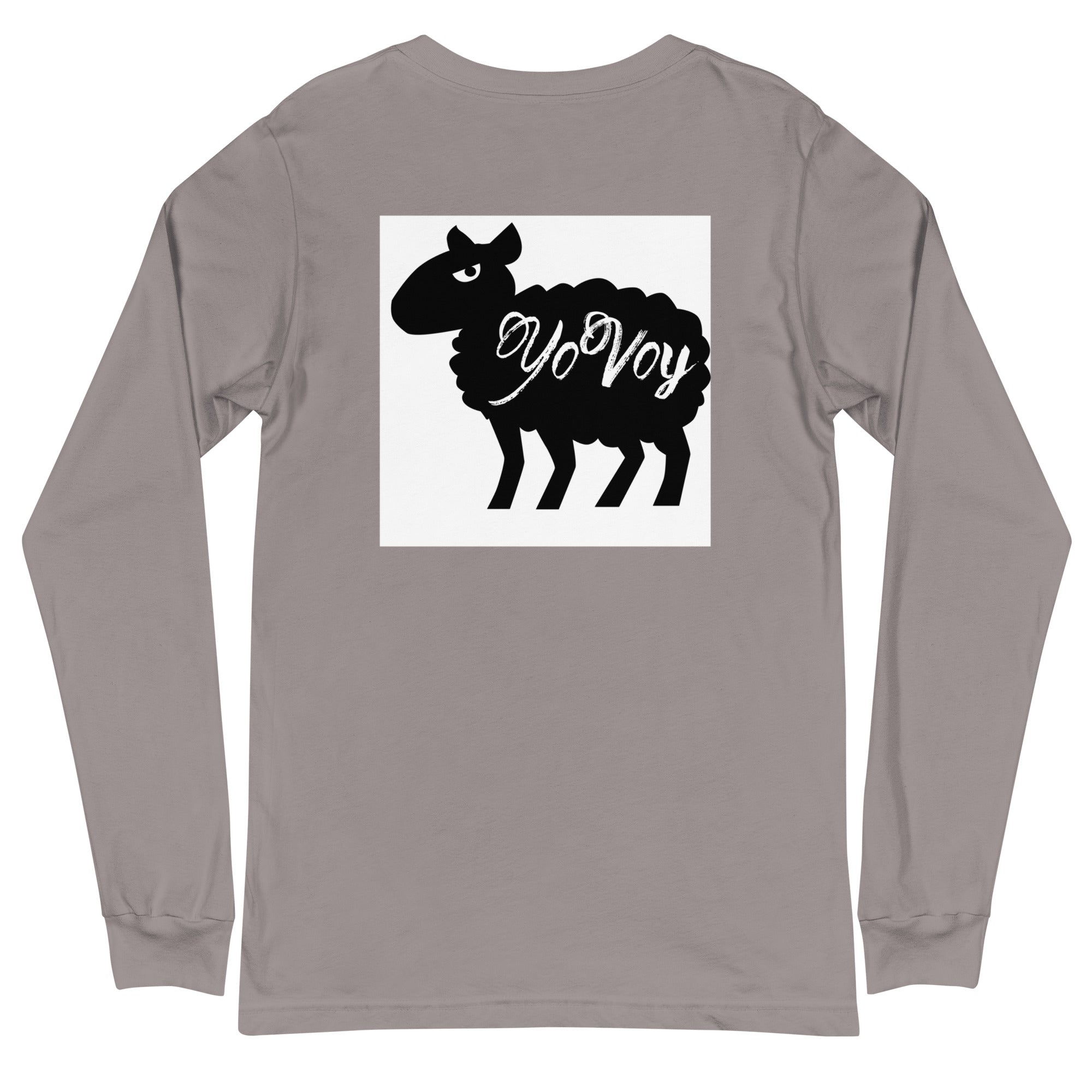 “IAMYOVOYSHEEP” Unisex Long Sleeve Tee