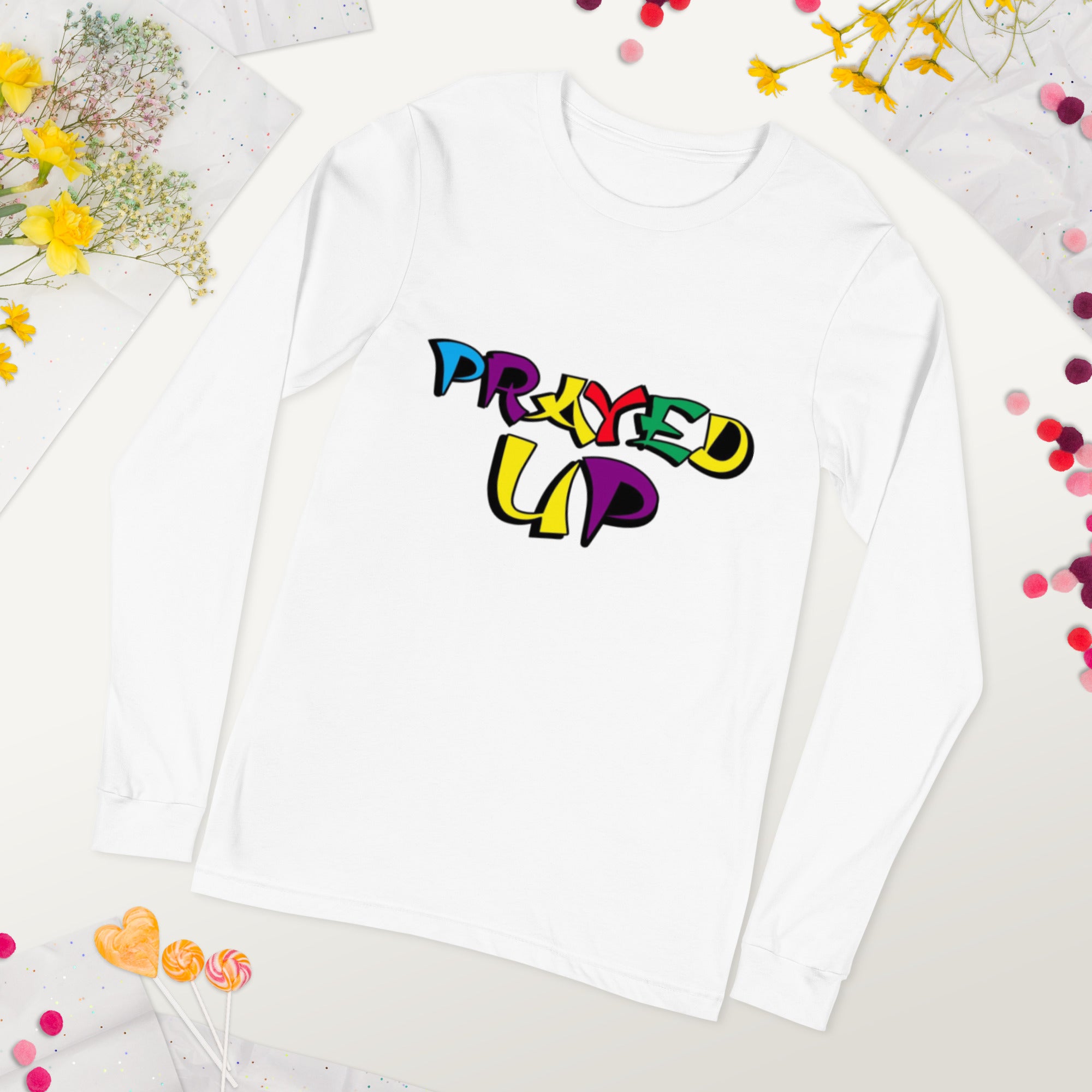 “PrayedUp” Long Sleeve Tee