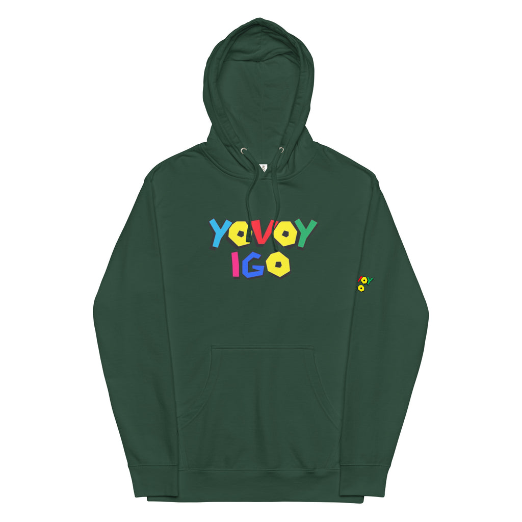 “YOVOY IGO”Unisex midweight hoodie