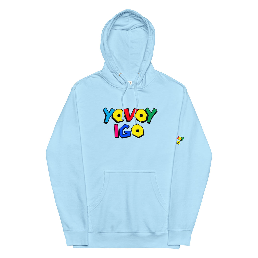 “YOVOY IGO”Unisex midweight hoodie