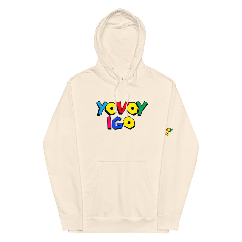 “YOVOY IGO”Unisex midweight hoodie